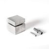 Outwater Square Standoff, 1-1/4 in Sq Sz, Square Shape, Steel Aluminum 3P1.56.00876